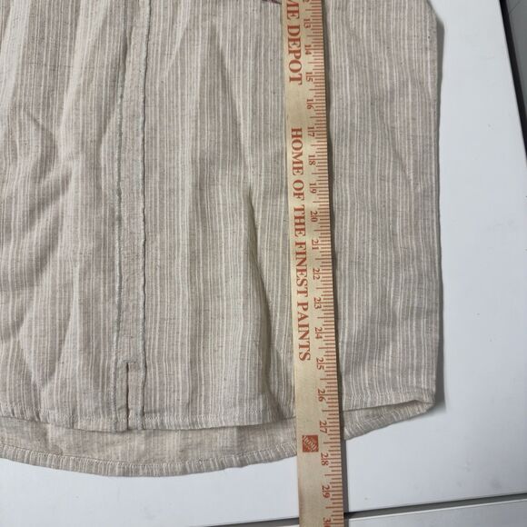 Hijo Casual Top Short Sleeves Made In Philippines Pocket Front Men M NWT - Picture 9 of 10